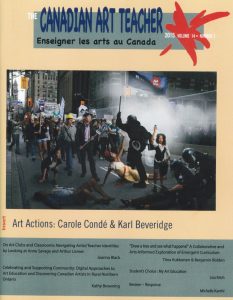 Canadian Art Teacher - cover