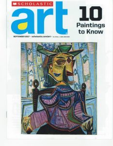 Scholastic Art - September 2017 cover