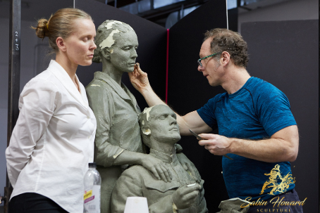 Sabin Howard -sculpting from model