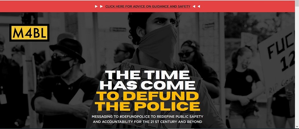 M4BL - Defund the Police